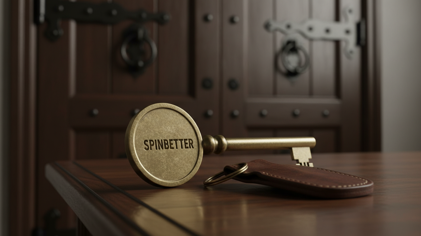 Spinbetter casino interface and slots fun